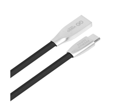 Kabel VIGGO DESIGN USB - USB-C 1m Czarny